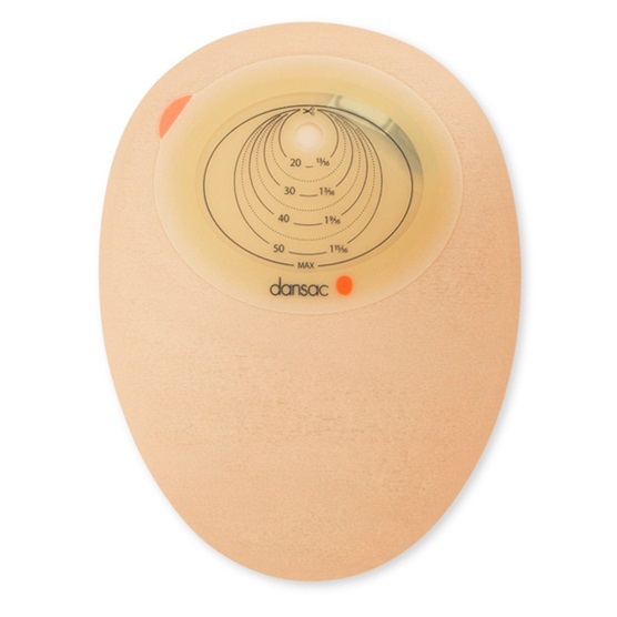 Dansac 9050-10 Kolostomiebeutel Vorderseite