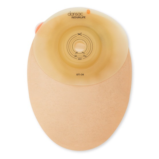 Dansac 971-35 Kolostomiebeutel Vorderseite